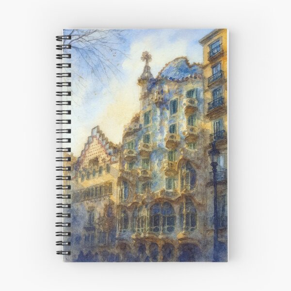 Item preview, Casa Batlló Watercolor View designed and sold by caracatita75.