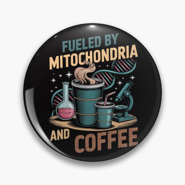 Item preview, Biology Teacher Science Fueled By Mitochondria Coffee designed and sold by MuteElevent.