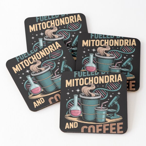 Item preview, Biology Teacher Science Fueled By Mitochondria Coffee designed and sold by MuteElevent.