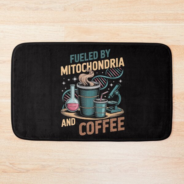 Item preview, Biology Teacher Science Fueled By Mitochondria Coffee designed and sold by MuteElevent.