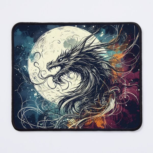 Item preview, Lunar Dragon of Eternal Night designed and sold by BoralisSynth.