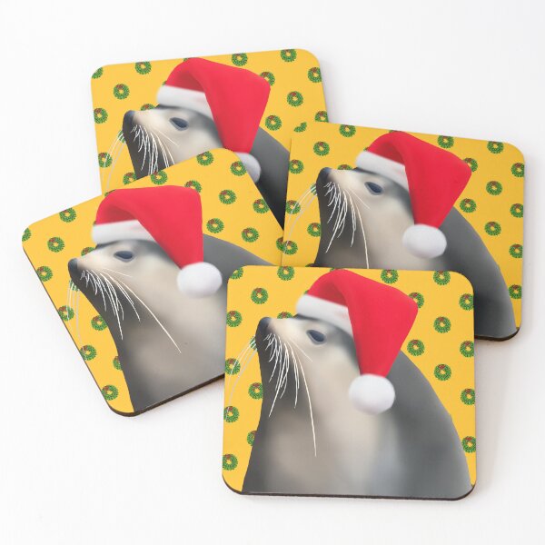 Item preview, Kekeno (Male Sub-Antarctic Fur Seal) Santa designed and sold by GivernyKate.