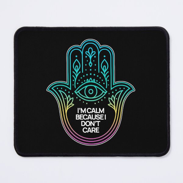 Item preview, Sarcastic Spiritual – I’m Calm Because I Don’t Care – Gift for Friend • Neon Spiritual Line Art designed and sold by JacobKAurumhead.