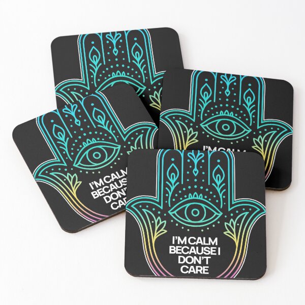 Item preview, Sarcastic Spiritual – I’m Calm Because I Don’t Care – Gift for Friend • Neon Spiritual Line Art designed and sold by JacobKAurumhead.