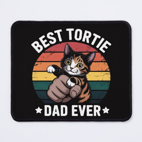 Item preview, Best Tortie Dad Tortoiseshell Cat Owner Tortie Cat Lover designed and sold by MuteElevent.