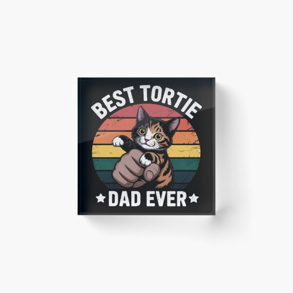 Item preview, Best Tortie Dad Tortoiseshell Cat Owner Tortie Cat Lover designed and sold by MuteElevent.