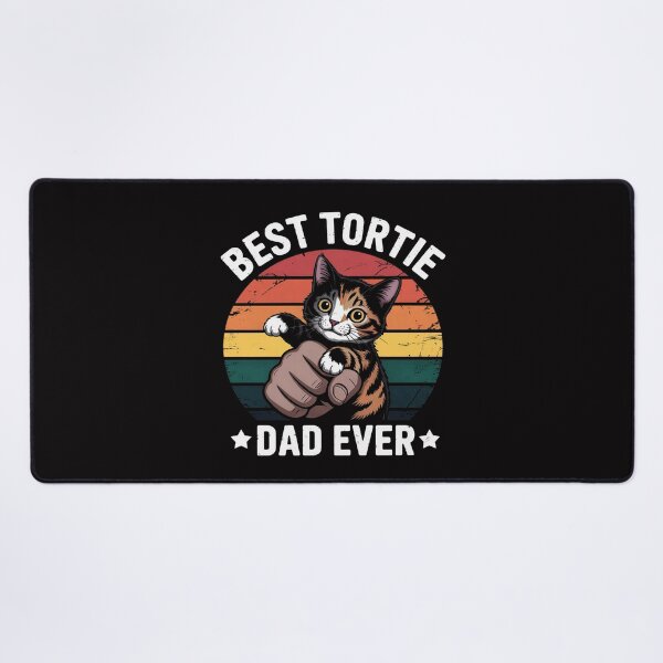 Item preview, Best Tortie Dad Tortoiseshell Cat Owner Tortie Cat Lover designed and sold by MuteElevent.