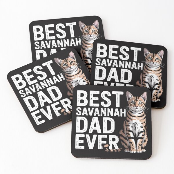 Item preview, Best Savannah Cat Dad Savannah Cat Lover Savannah Cat Owner designed and sold by MuteElevent.
