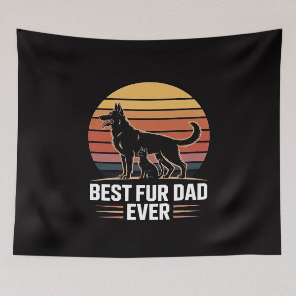 Item preview, Best Fur Dad Ever for Dog And Cat Owner Men Women Kids designed and sold by MuteElevent.