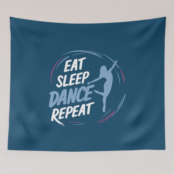 Item preview, Eat Sleep Dance Repeat designed and sold by NosandEdgy.
