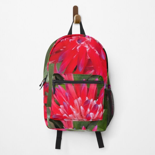 Item preview, Tropical Red Bromeliad Flower Close-Up designed and sold by TrisaThyme.