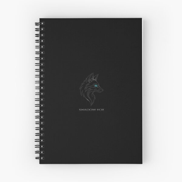 Aperçu de l'œuvre Shadow Fox - Yeux noirs et bleus minimalistes et lumineux créée et vendue par PixelQalam.