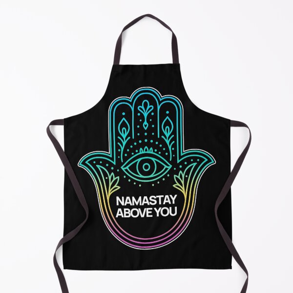 Item preview, Sarcastic Spiritual – Namastay Above You – Gift for Friend • Neon Spiritual Line Art designed and sold by JacobKAurumhead.