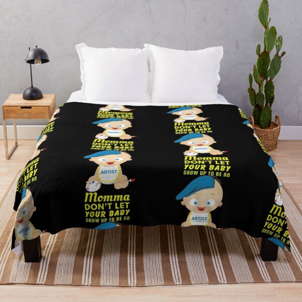 Item preview, Momma, Don’t Let Your Baby Grow Up to Be an Artist – Funny Creative Humor Design designed and sold by SnarkSharks.