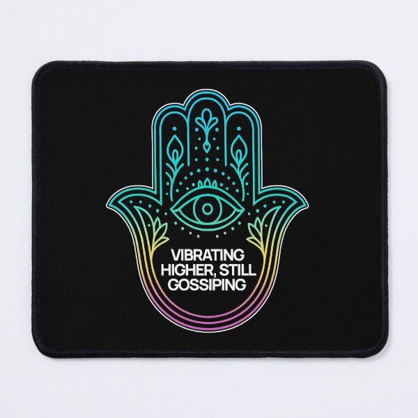Item preview, SARCASTIC SPIRITUAL – Vibrating Higher Still Gossiping – Gift for Friend • Retro Neon Line Art designed and sold by JacobKAurumhead.
