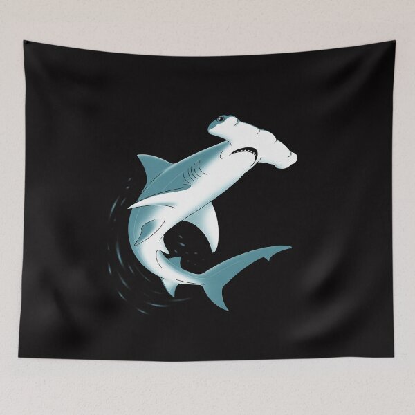 Item preview, Beautiful Colors Swimming Hammerhead Shark Lovers designed and sold by CareTopping.