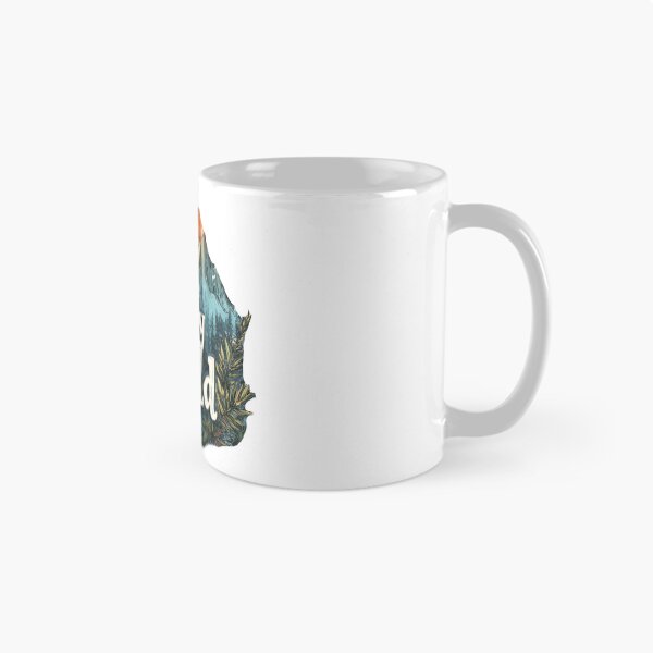 Item preview, "Stay Wild" Artistic Mountains, Forest, and Sunset Design designed and sold by Hike2Hike Design.