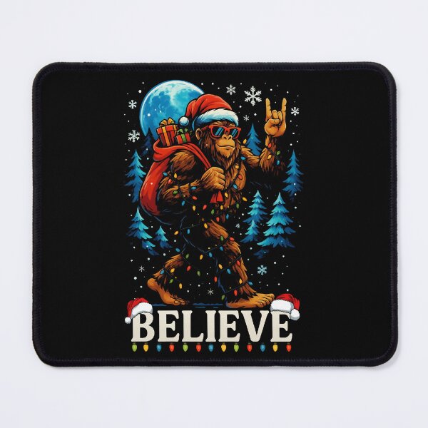 Item preview, Bigfoot Christmas Funny Sasquatch Believe Xmas designed and sold by AdelinaPi.