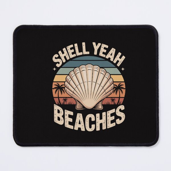 Item preview, Beach Lover Shell Yeah Beaches Summer Holidays Sea Vacation designed and sold by CareTopping.