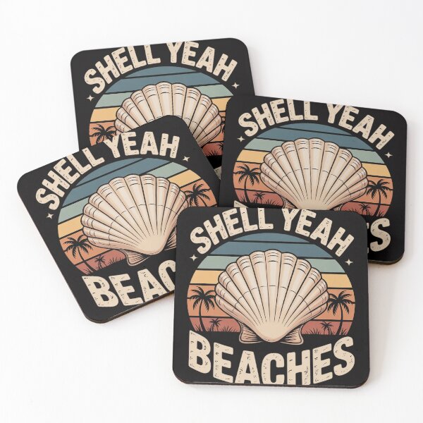 Item preview, Beach Lover Shell Yeah Beaches Summer Holidays Sea Vacation designed and sold by CareTopping.