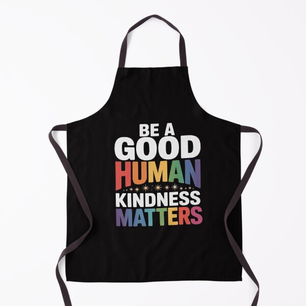 Item preview, Be a Good Human Kindness Matters Rainbow designed and sold by CareTopping.