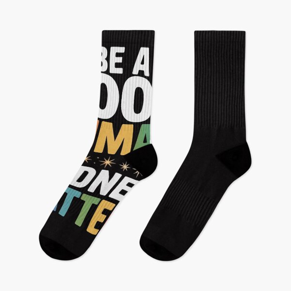 Item preview, Be a Good Human Kindness Matters Rainbow designed and sold by CareTopping.