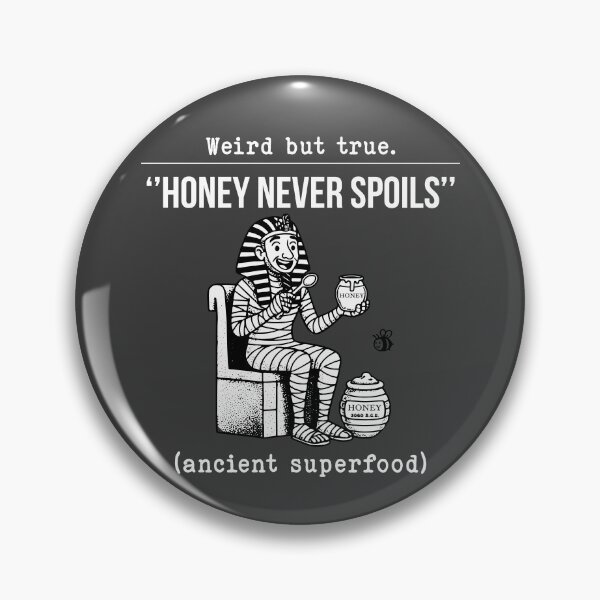 Item preview, Funny Vintage Bee & Honey Fun Fact Tee – Weird But True Merch designed and sold by createlovefab.