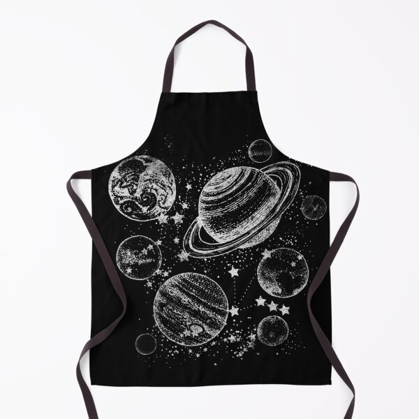 Item preview, Cosmic Planetary Line Art Illustration designed and sold by The secret storage room.