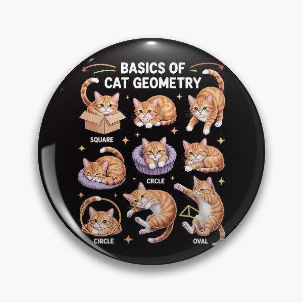 Item preview, Basic Cat Geometry Cute Cat Cat Lover Cat Owner math school designed and sold by CareTopping.