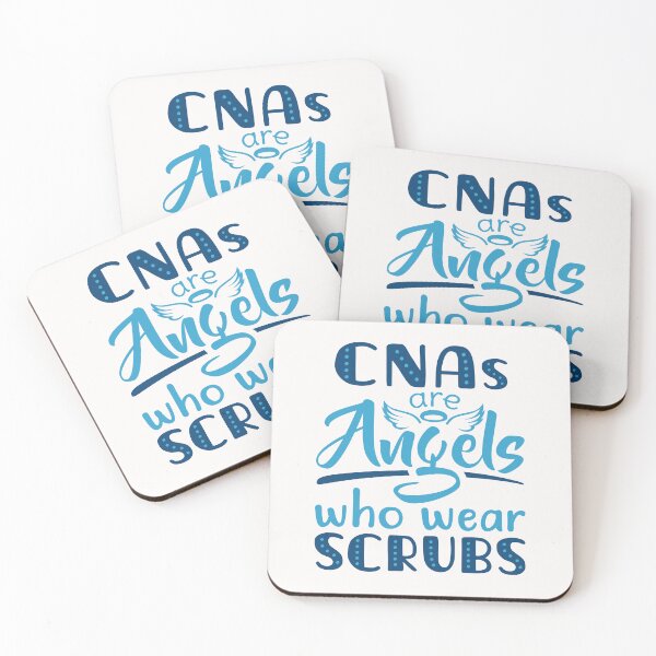 Item preview, CNAs Are Angels Who  Wear Scrubs designed and sold by jaygo.