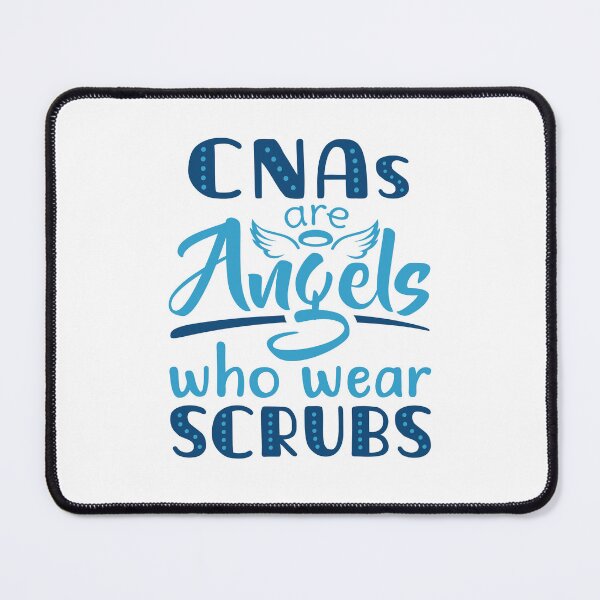 Item preview, CNAs Are Angels Who  Wear Scrubs designed and sold by jaygo.