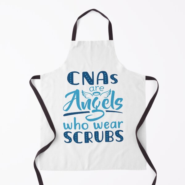 Item preview, CNAs Are Angels Who Wear Scrubs designed and sold by jaygo.