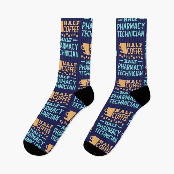 Item preview, Half Coffee Half Pharmacy Technician  designed and sold by jaygo.