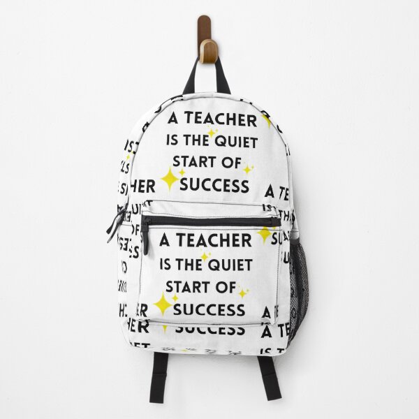Item preview, A Teacher Is the Quiet Start of Success – Inspirational Teacher Quote Design designed and sold by MagicShop3000.
