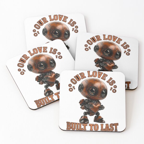 Item preview, Steampunk Love Robot - Rusty Industrial Heart & Gears designed and sold by xper-t-s.