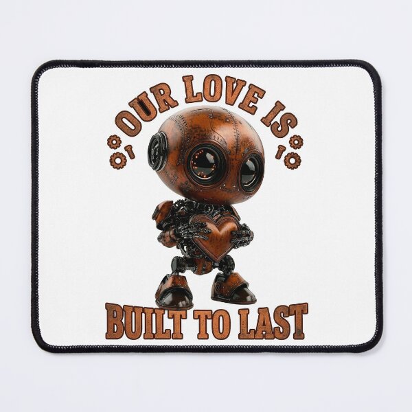 Item preview, Steampunk Love Robot - Rusty Industrial Heart & Gears designed and sold by xper-t-s.