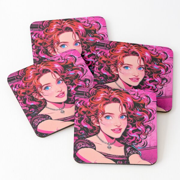 Item preview, Pop Art Cartoon Rose (PINK) - Rose DeWitt Bukater from the iconic film Titanic designed and sold by CleverCulture.