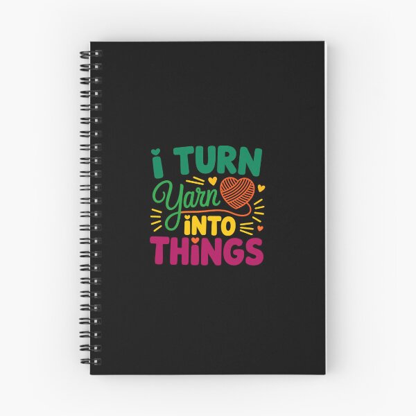 Item preview, I Turn Yarn Into Things – Crochet Humor designed and sold by artcultreone.