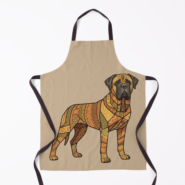 Artikelvorschau, Golden Guardian Bullmastiff: Warme und robuste Muster entworfen und verkauft von bsbd-action.