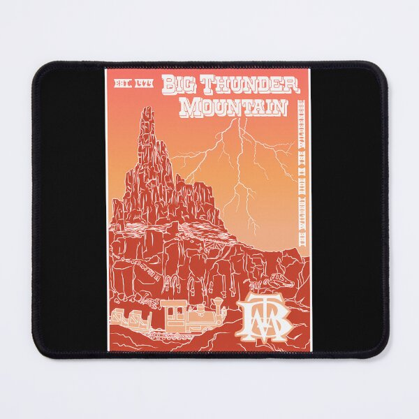 Item preview, Big-Thunder-Mountain-Poster designed and sold by ThomasDallm.