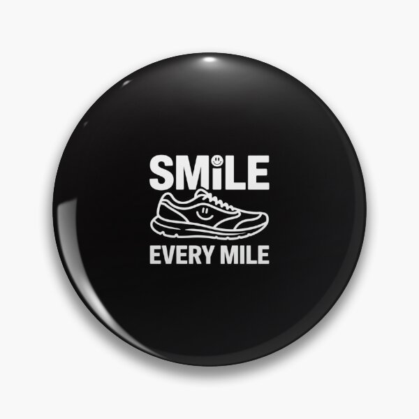 Item preview, running runner smile every mile cool saying designed and sold by ConceptThena.