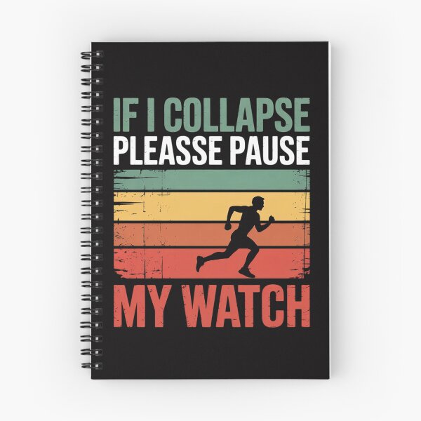 Item preview, Runner If I Collapse Please Pause My Watch Running designed and sold by ConceptThena.