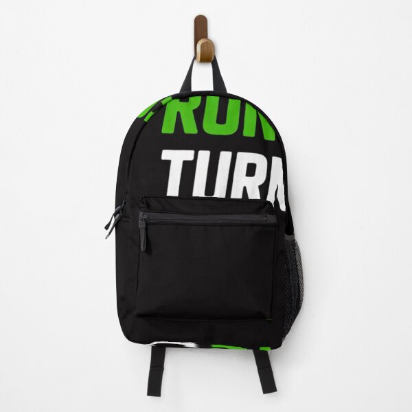 Item preview, Run Fast Turn Left - Track Runner Motivational Fitness designed and sold by ConceptThena.