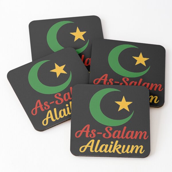 Item preview, As-Salam Alaikum – Afrocentric Islamic Design (Pan-African Colors) designed and sold by XyoticStudios.
