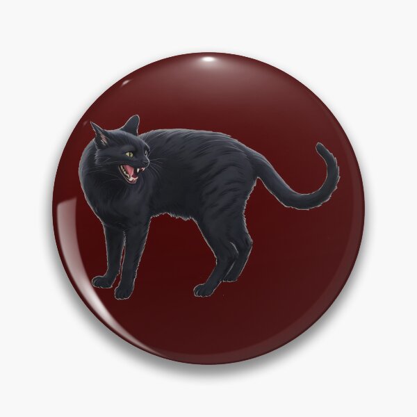 Item preview, Hissing Black Cat designed and sold by MarMarPhoto.