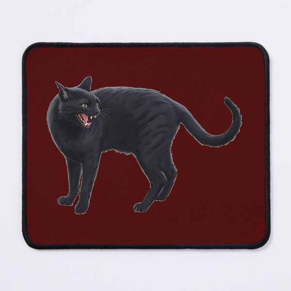 Item preview, Hissing Black Cat designed and sold by MarMarPhoto.