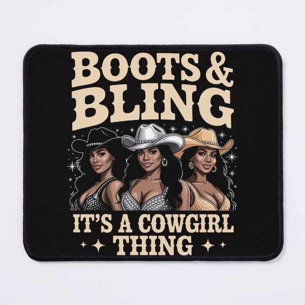 Item preview, Rodeo Cowboy Boots And Bling Its A Cowgirl Thing Girls Women designed and sold by ConceptThena.