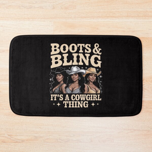 Item preview, Rodeo Cowboy Boots And Bling Its A Cowgirl Thing Girls Women designed and sold by ConceptThena.