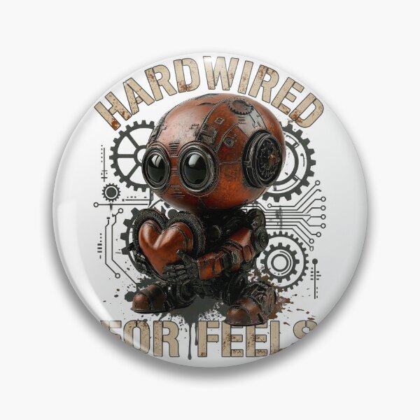 Item preview, Steampunk Love Robot - Rusty Industrial Heart & Gears designed and sold by xper-t-s.