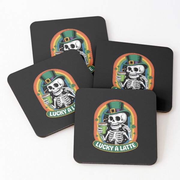 Item preview, St Patrick’s Day Funny Skeleton designed and sold by bongsentrang.